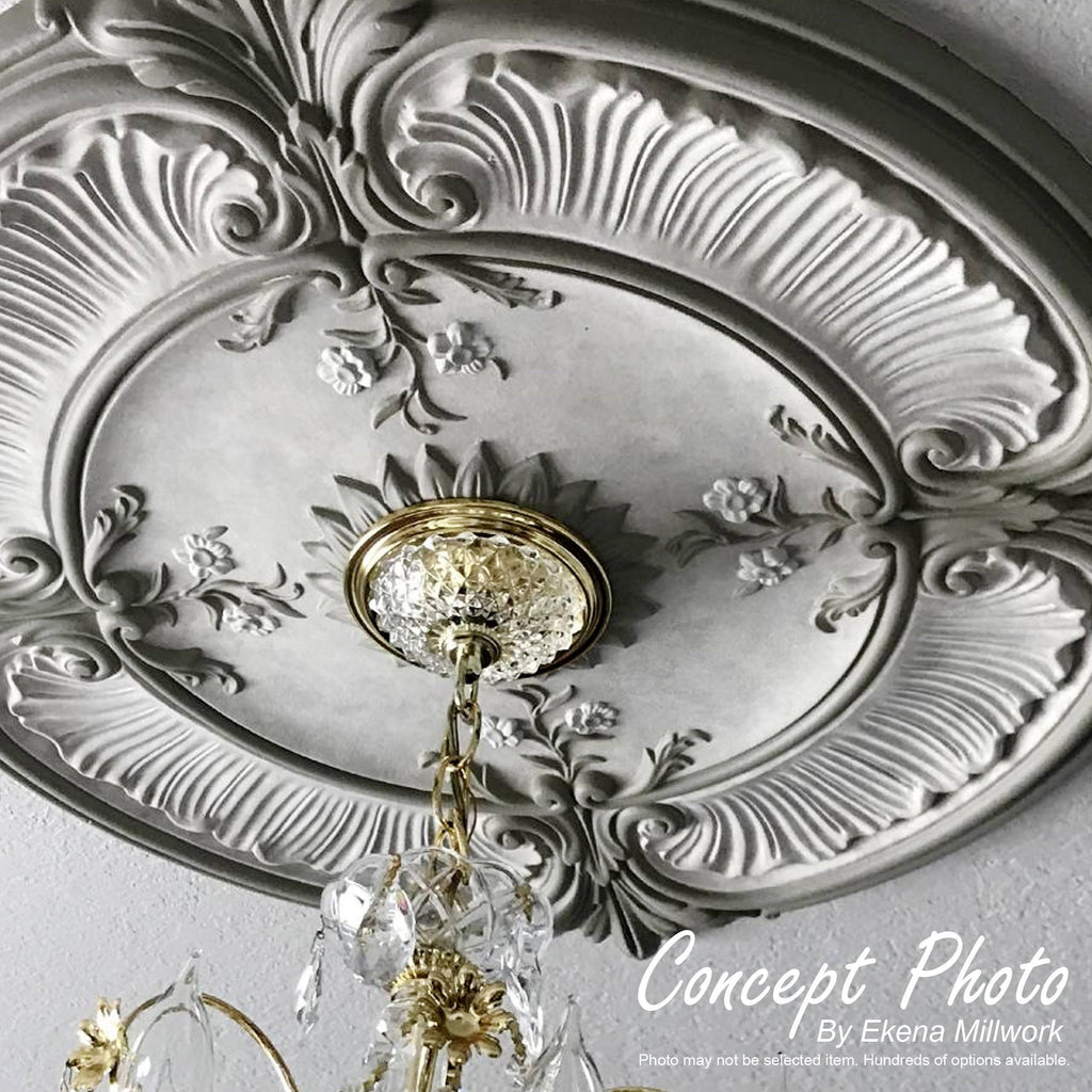 23 7/8x22OD x 4x22ID x 2 1/8x22P Ceiling Medallion S696837