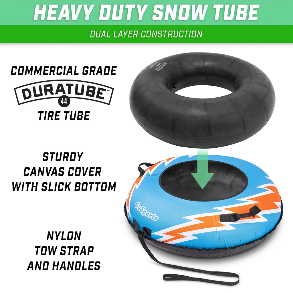 Retro Snow Tube with Canvas Cover Q8768