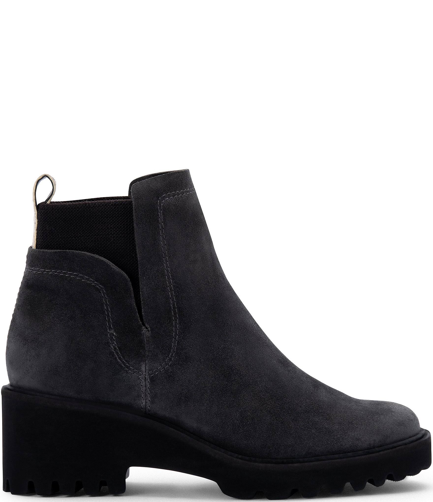 Almond Suede 8 Boots O4984