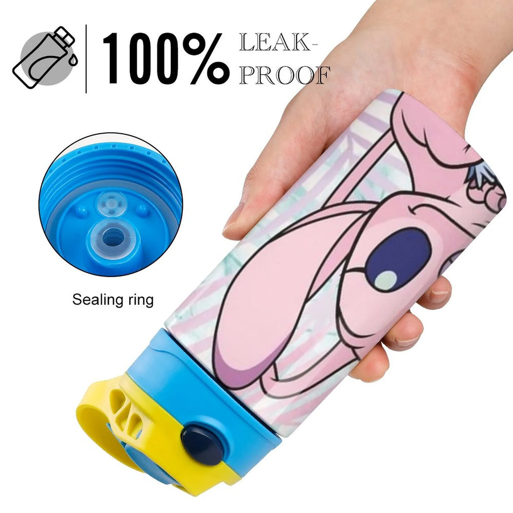 Stainless Steel Vacuum Insulated Water Bottle With Straw Q312490