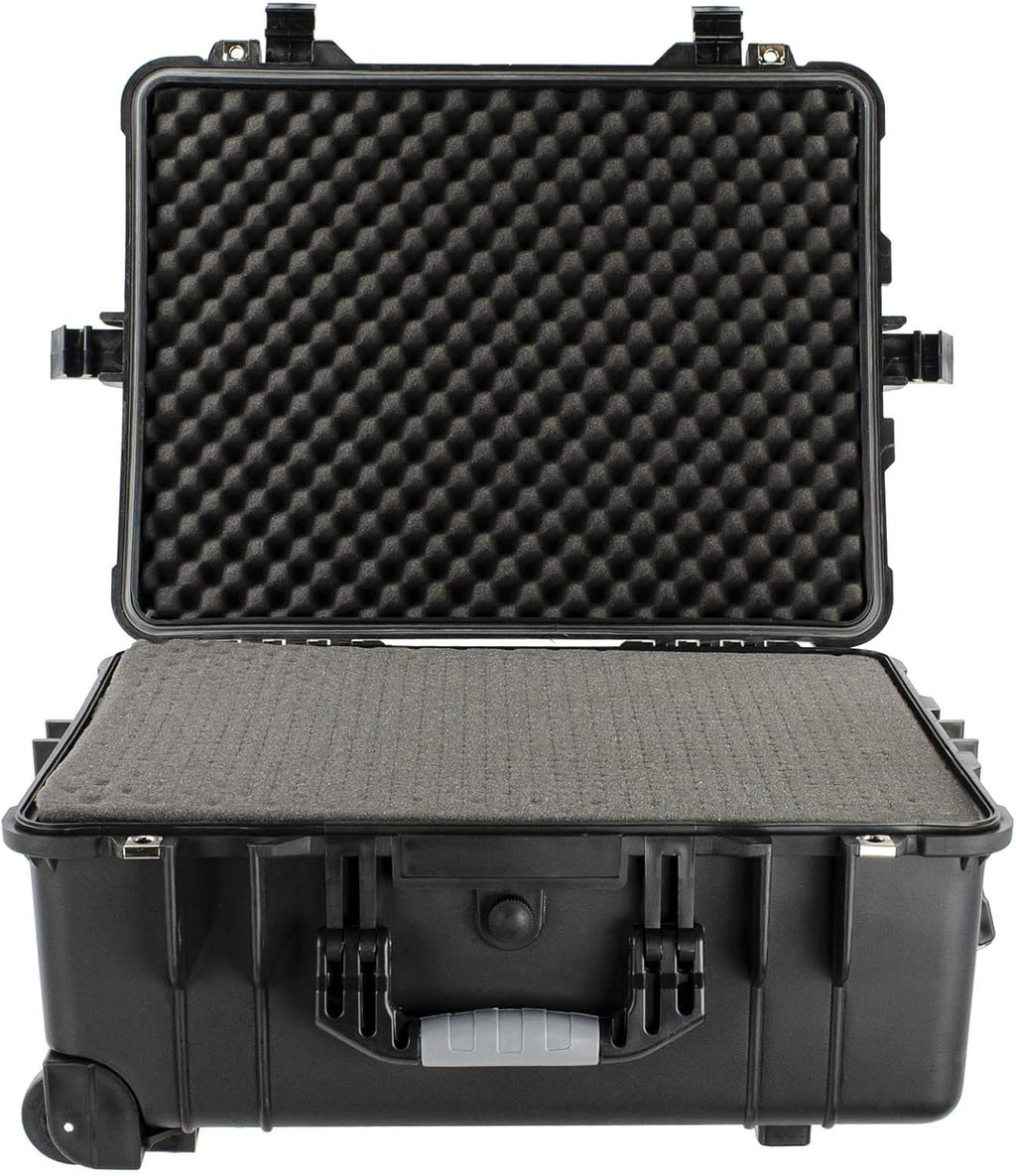 Large 22.06 Protective Hard Camera Case with Foam (Black) L14420