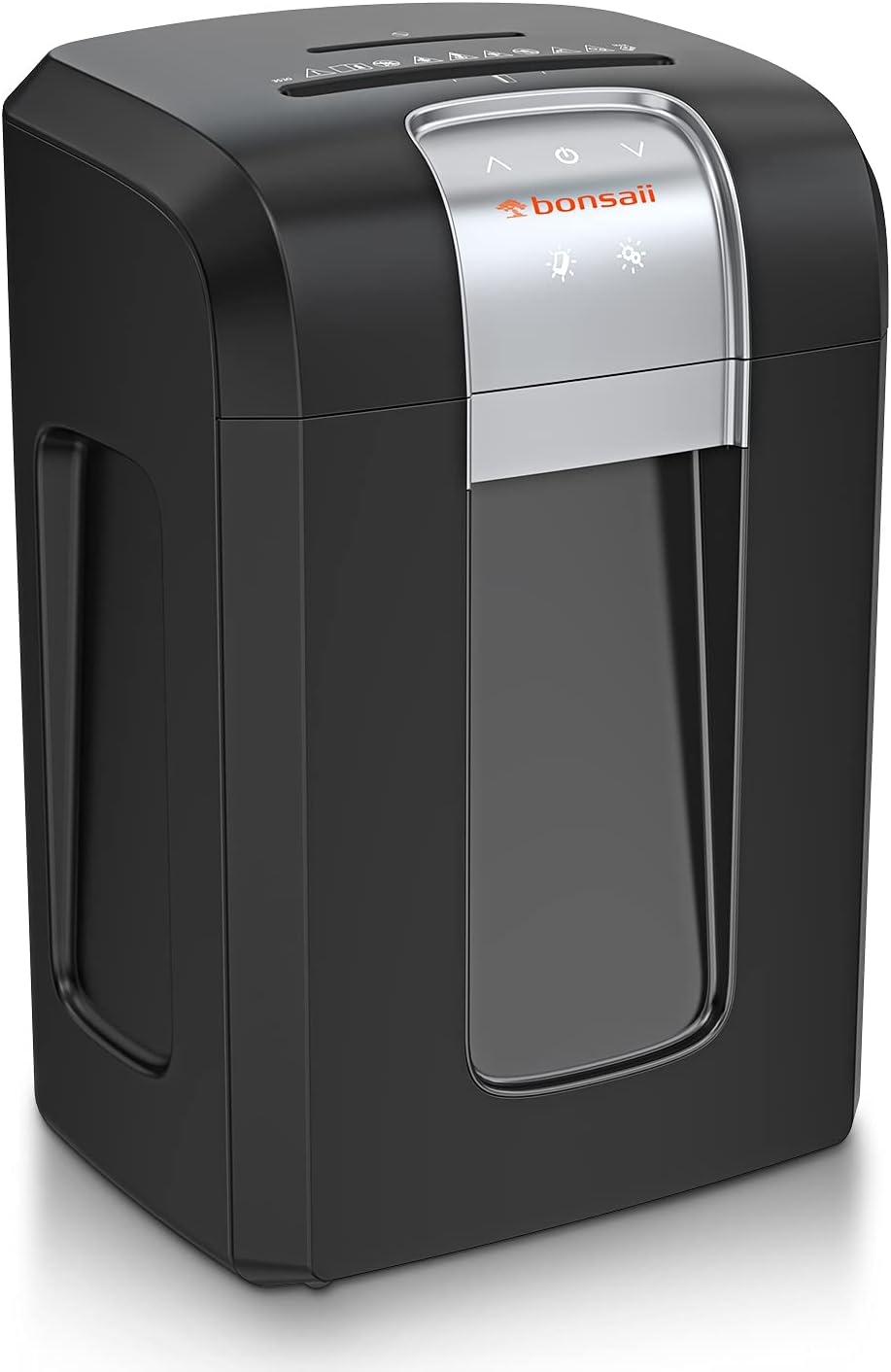 18-Sheet Cross-Cut Paper Shredder with Jam Proof System, 7.9 Gallons Pullout Wastebasket, Black W56822