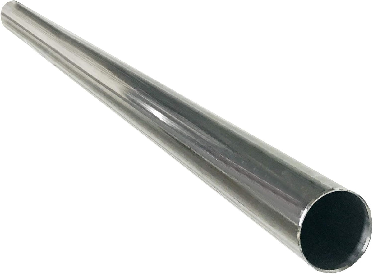 Stainless Steel Straight Exhaust Pipe 2.75" OD 5' Long Pack of 2 Z771142
