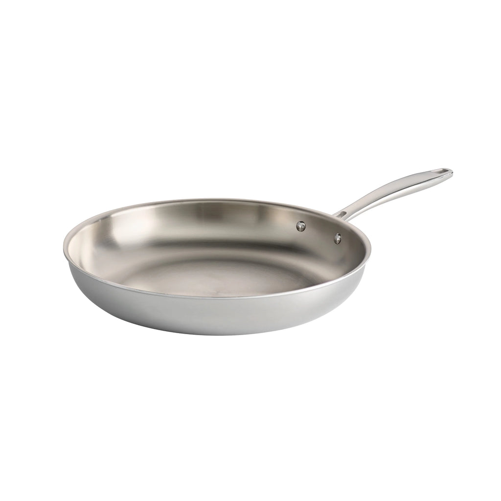 12" Tri Ply Clad Stainless Steel Fry Pan B552890