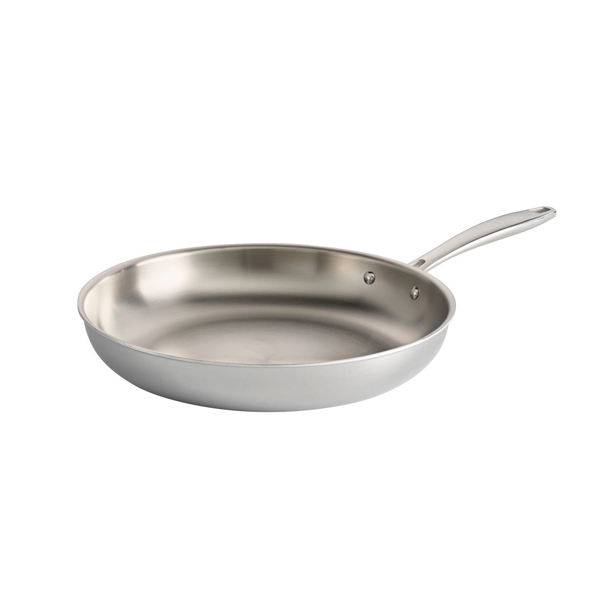 12" Tri Ply Clad Stainless Steel Fry Pan B552890