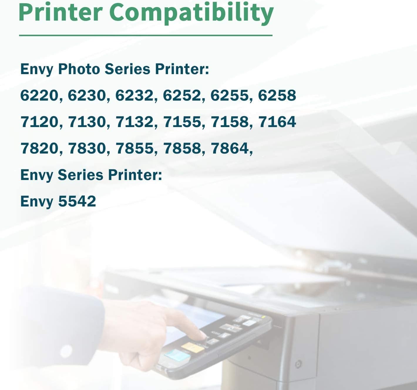 2 Pack Tri-Color Ink Cartridges for HP 64 XL Printer W302