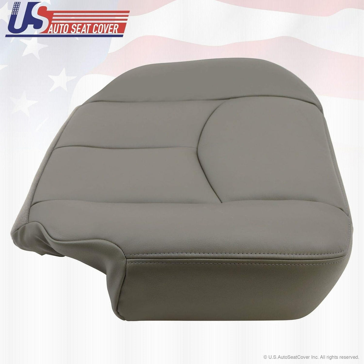 Gray Leather Seat Cover for Chevy Tahoe Suburban G8031