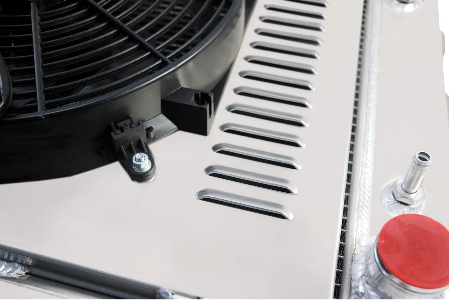 4 Row All Aluminum Radiator with Shroud Fan Y81130