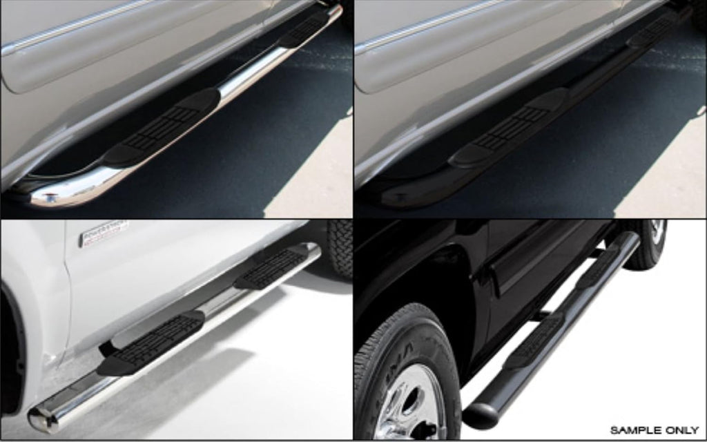 Oval Chrome Side Step Bars Running Boards A94736