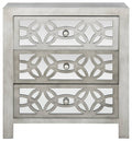 Grey 3 Drawer Chest E113