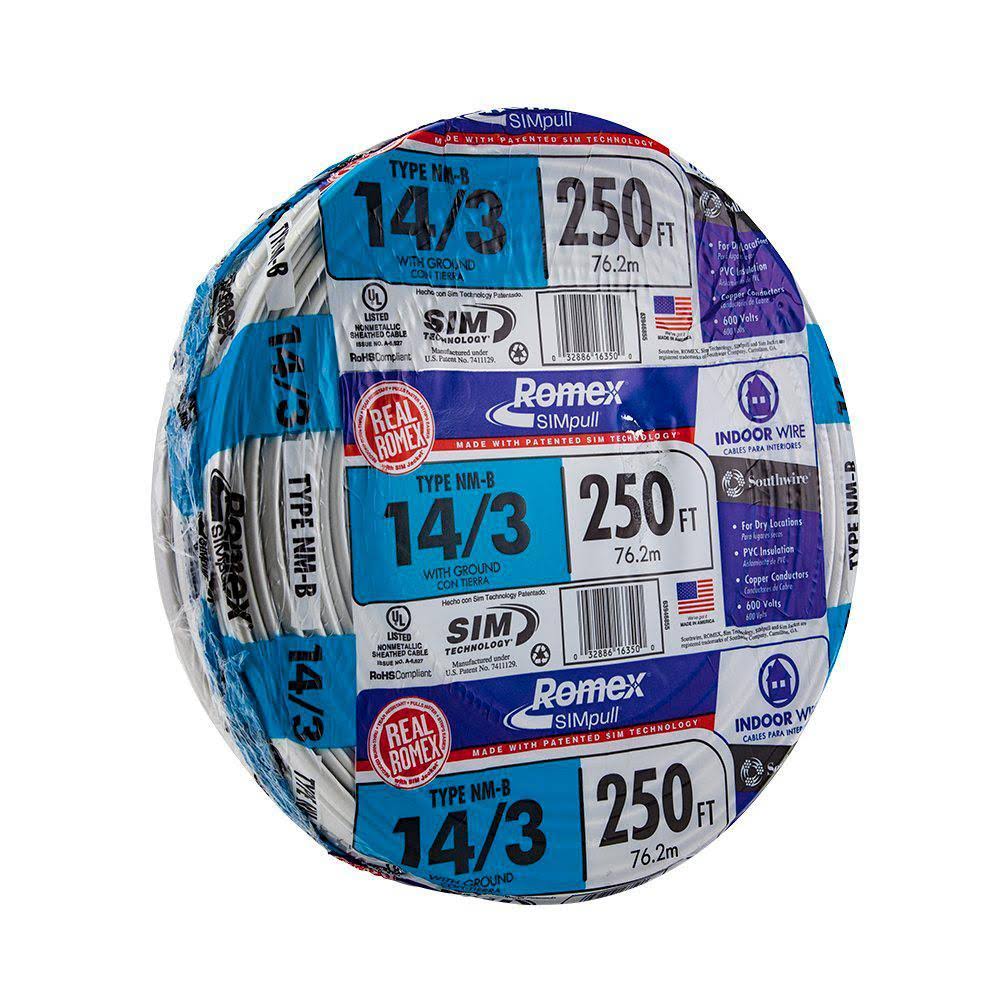 14/3 Nm-b Indoor Electrical Copper Wire S9657