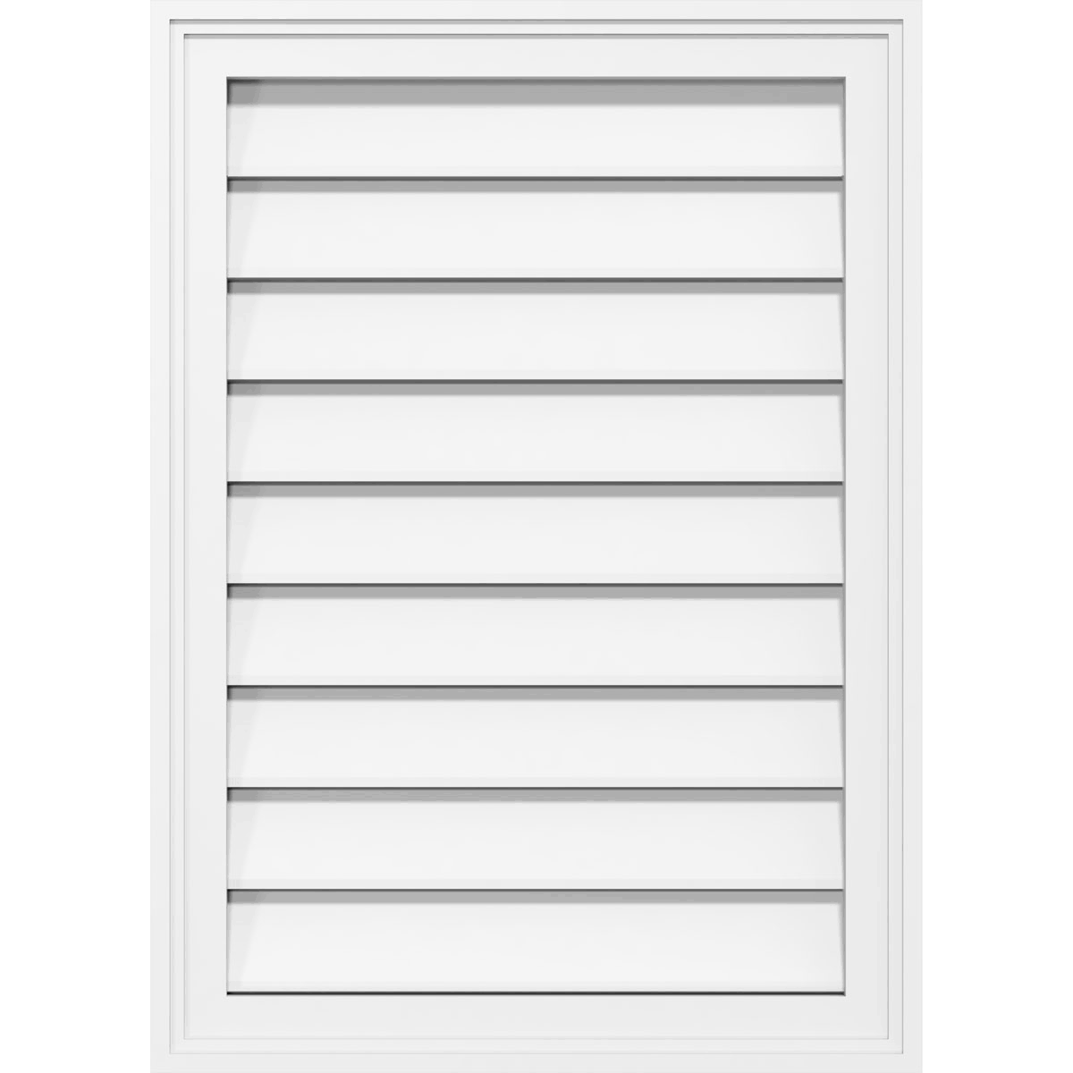 PVC Gable Vent O8537