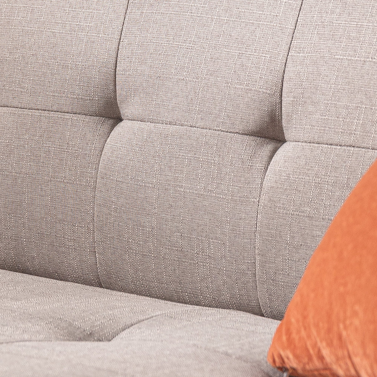 Oatmeal 2 Seat Loveseat with USB Ports E4856