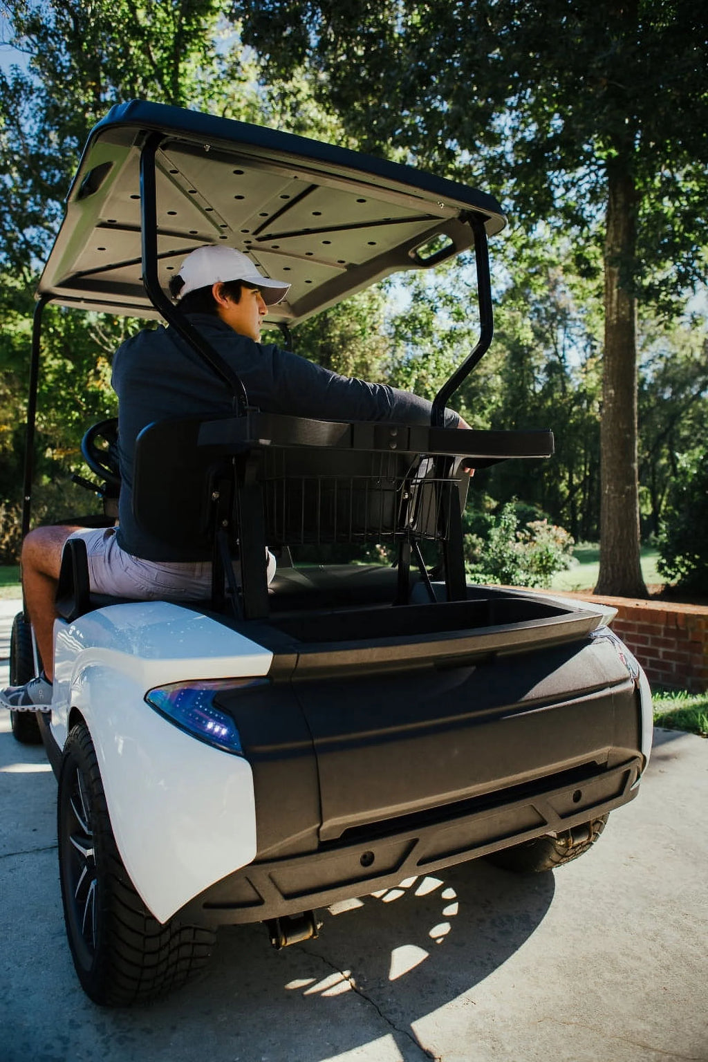 White Golf Cart Body Kit for E-Z-GO TXT F815558