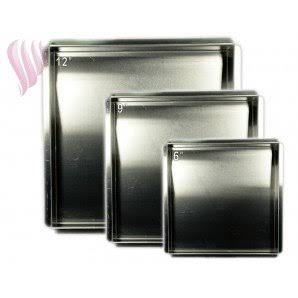 Square Cake Pan Set 6 inch 9 inch 12 inch B959561