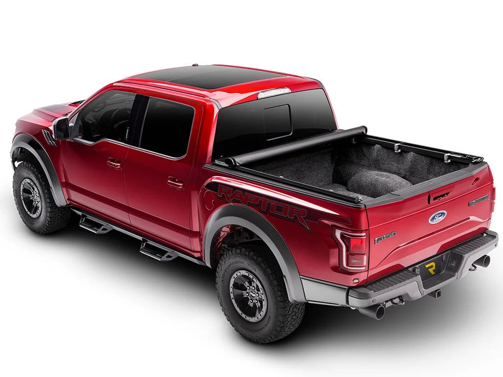 Soft Roll Up Truck Bed Tonneau Cover for Ford F-150 5' 7" Bed J565198