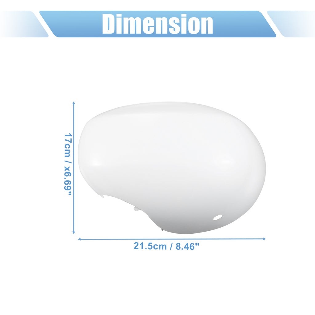 White Exterior Rear View Mirror Cover for Mini Cooper F54 Clubman C92144