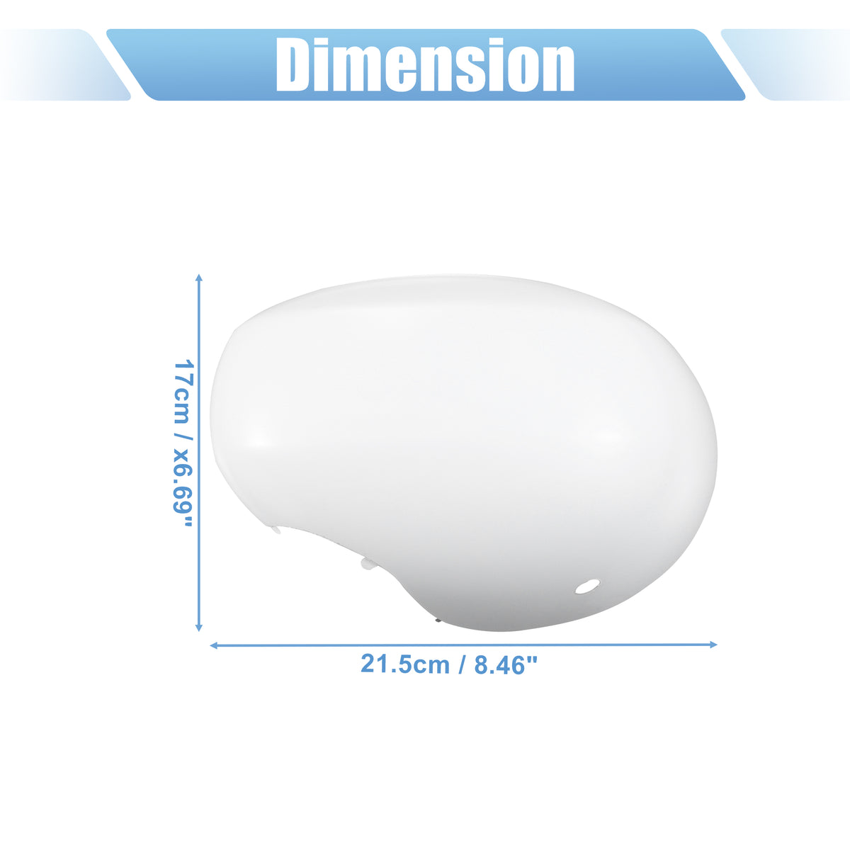 White Exterior Rear View Mirror Cover for Mini Cooper F54 Clubman C92144