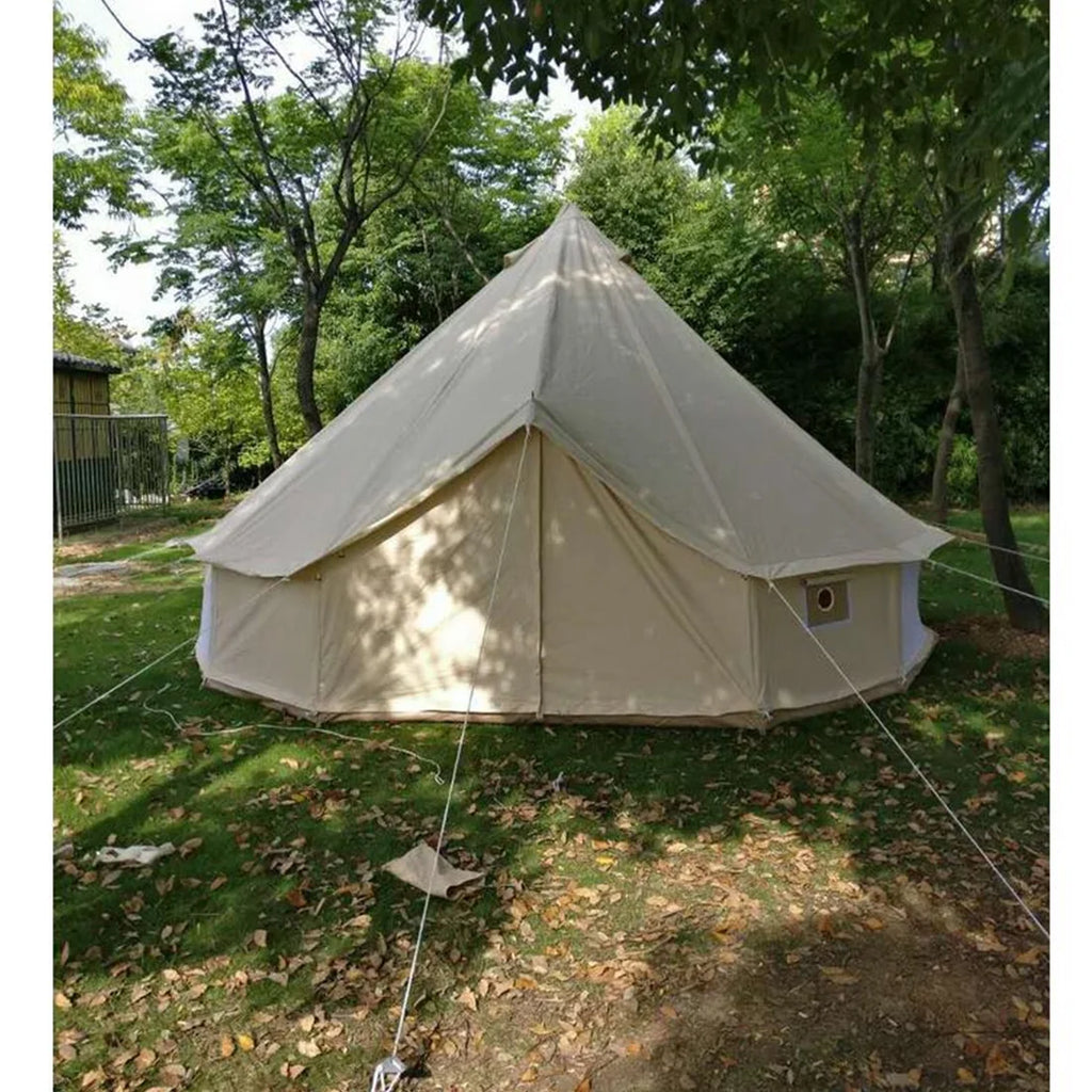 19.69ft Camping Bell Tent with Front Awning I4401