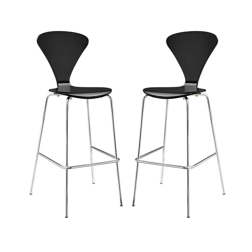 Natural Passage Dining Bar Stool Set of 2 U87393