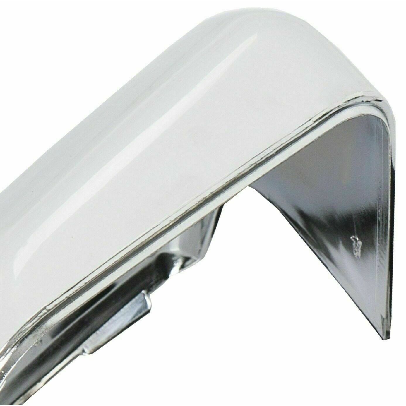Chrome Pair Top Mirror Covers Caps F913