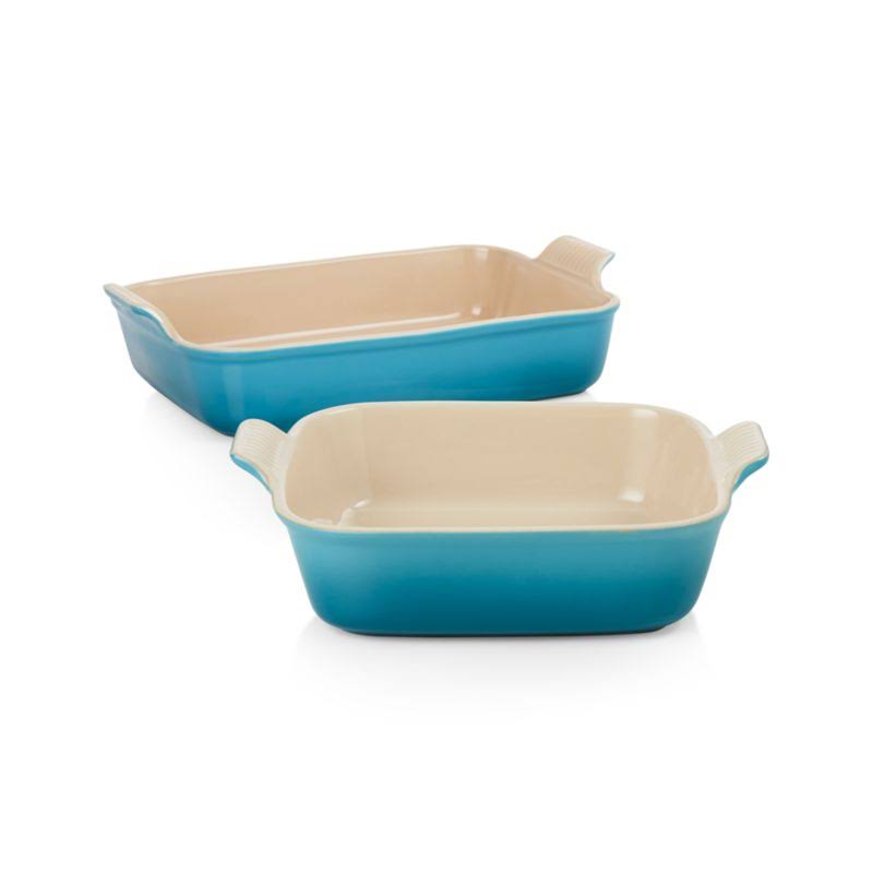 4-Quart Stoneware Rectangular Dish L9843