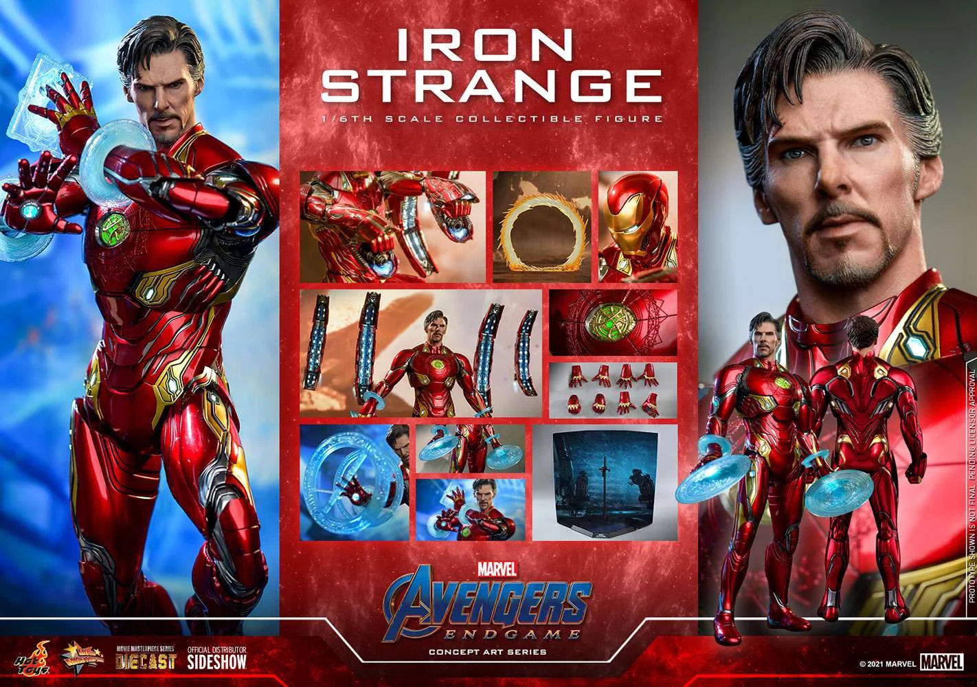 Diecast Iron Strange Collectible Figure Q284453
