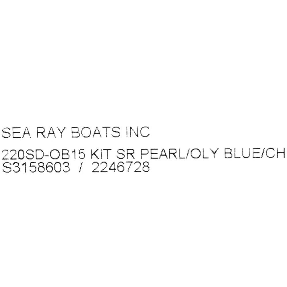 Boat Graphic Decal Kit (3 PC) A888898