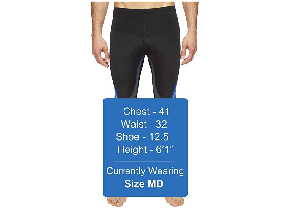 3/4 Stabilyx Tight, Black/Grey/Blue I334