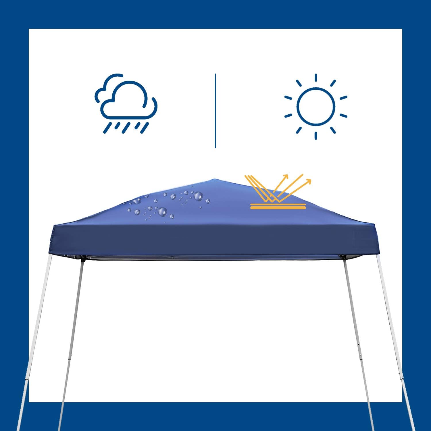 9x9 FT Pop up Gazebo Canopy Tent I164869