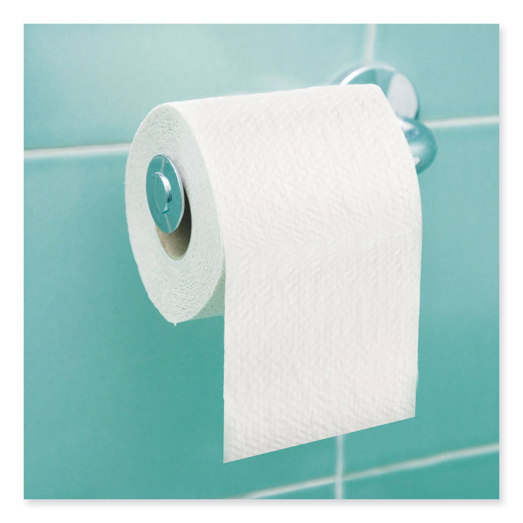 White 1-Ply Bath Tissue, 1000 Sheets/Roll, 96 Rolls/Carton W78282
