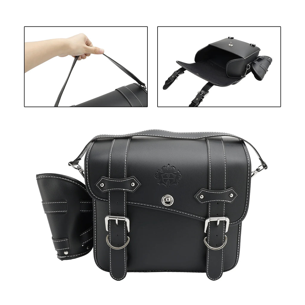 Side Saddlebag Tool Bag Luggage Pouch Storage M-Size R230