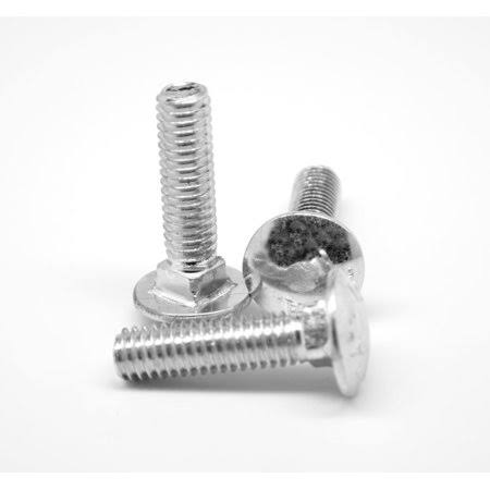 5/8 inch-11 x 6 inch Coarse Thread Grade 5 Carriage Bolt Medium Carbon Steel Zinc Plated Pk 25 T252875