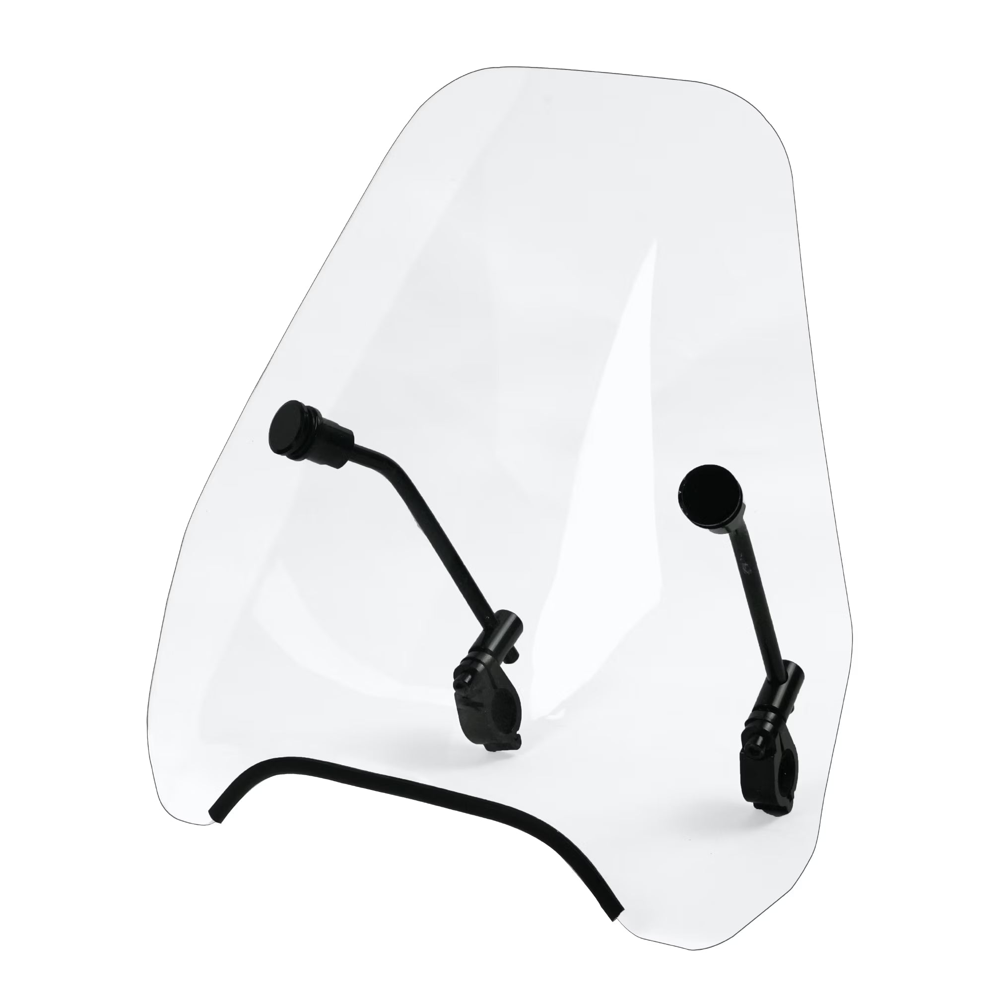 15" Clear Tinted Windscreen Windshield for 7/8" or 1" Handlebars T503