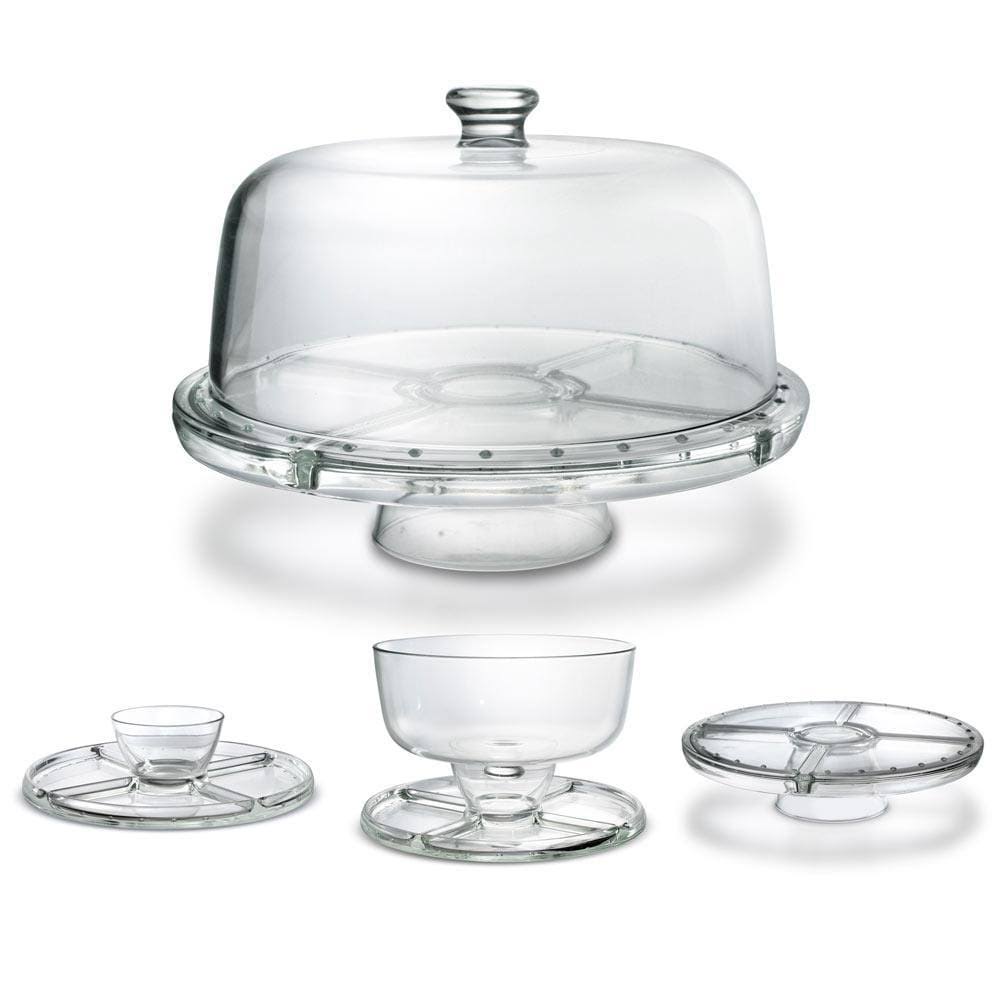 4 in 1 Cake Plate with Dome P9810