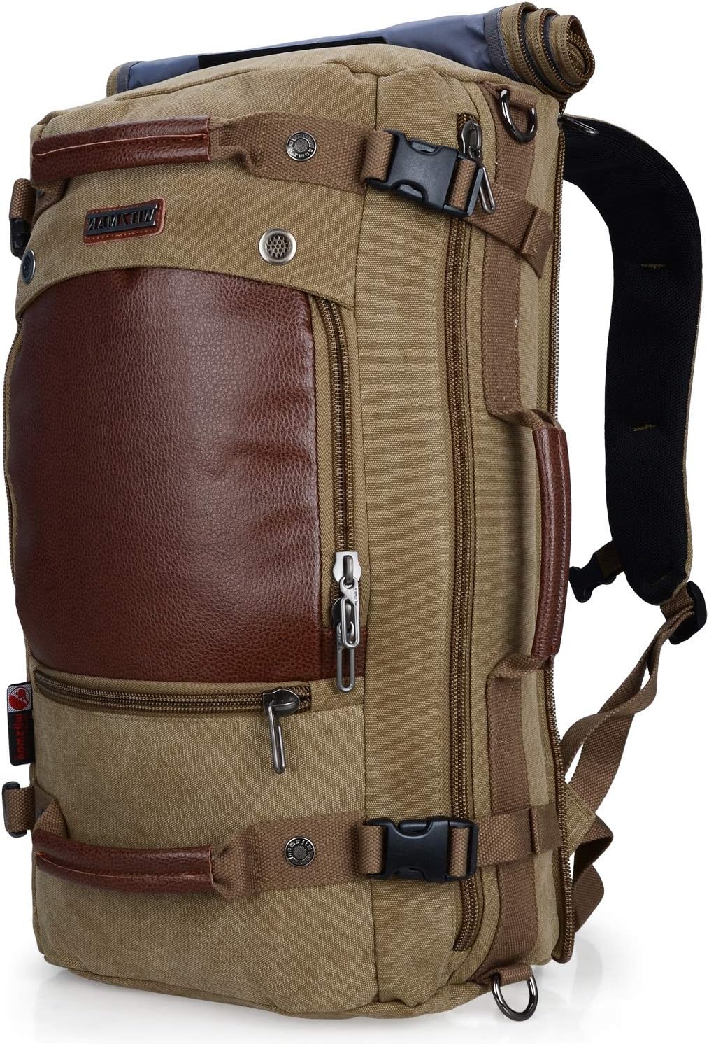 Canvas Travel Backpack Rucksack Duffel Bag O65052