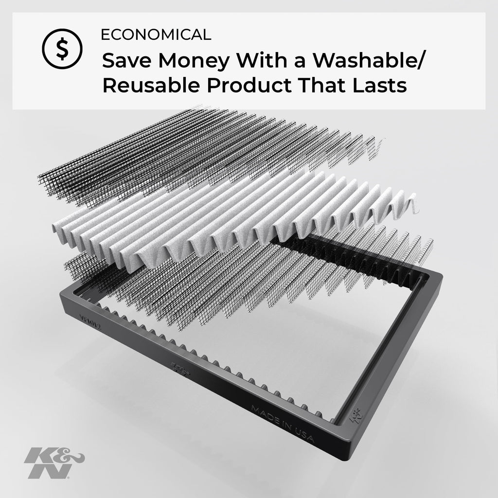 Washable and Reusable Cabin Air Filter K270581