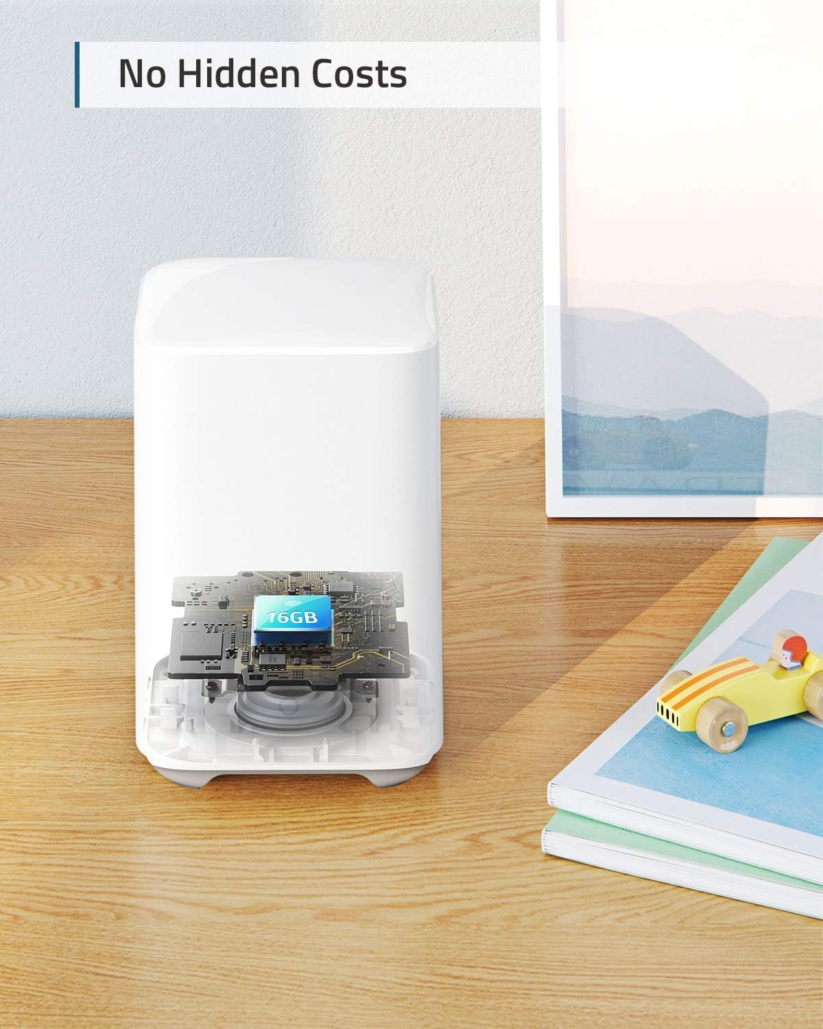 Wireless Add-on Security Camera, 2K Resolution, 365-Day Battery Life, IP67 Weatherproof, Night Vision Y8183