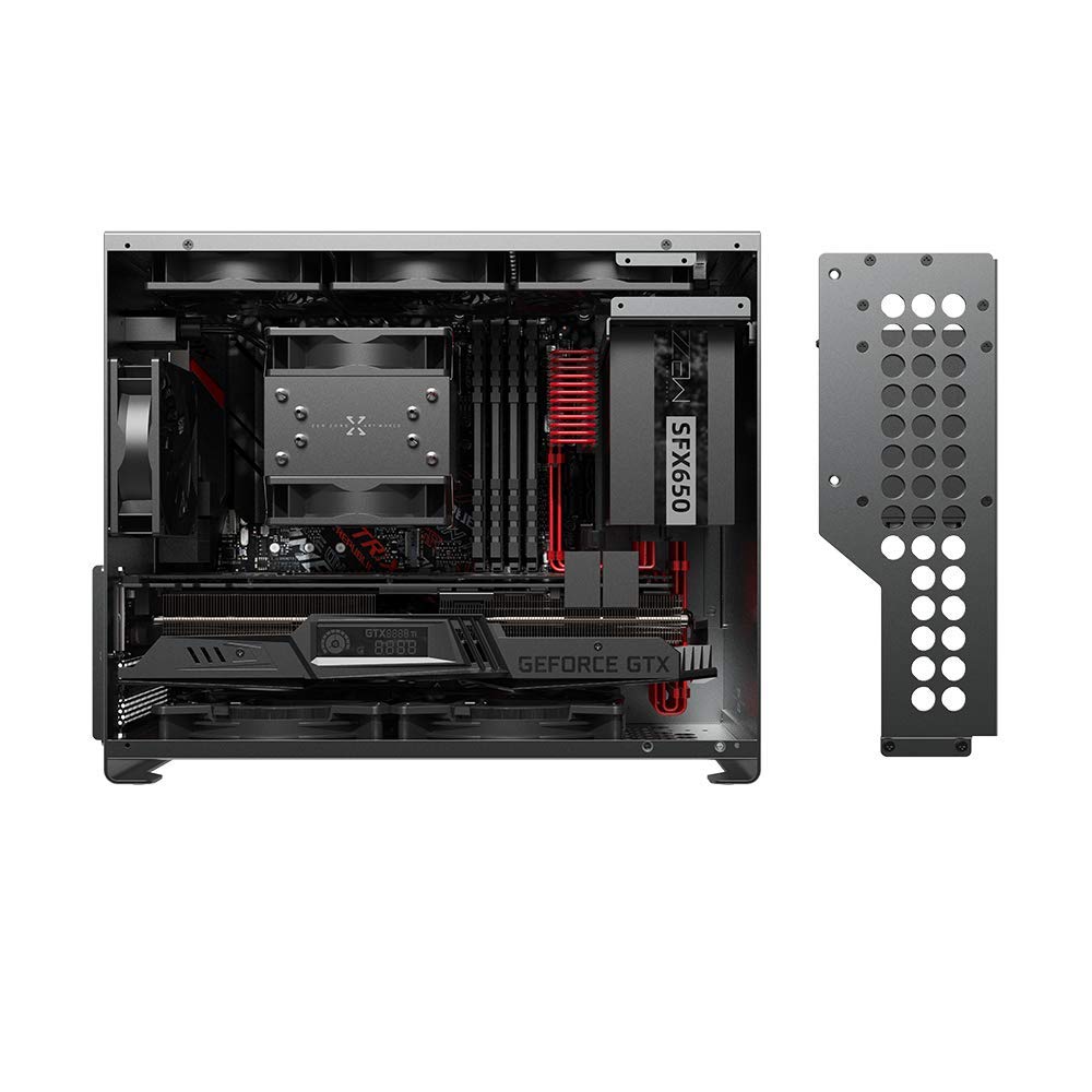 Dark Gray Aluminum Tempered Glass PC Case G4908