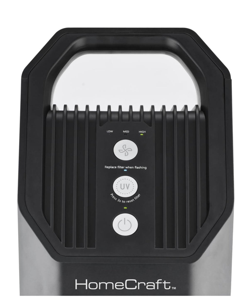 Black 3-in-1 Air Purifier W215888