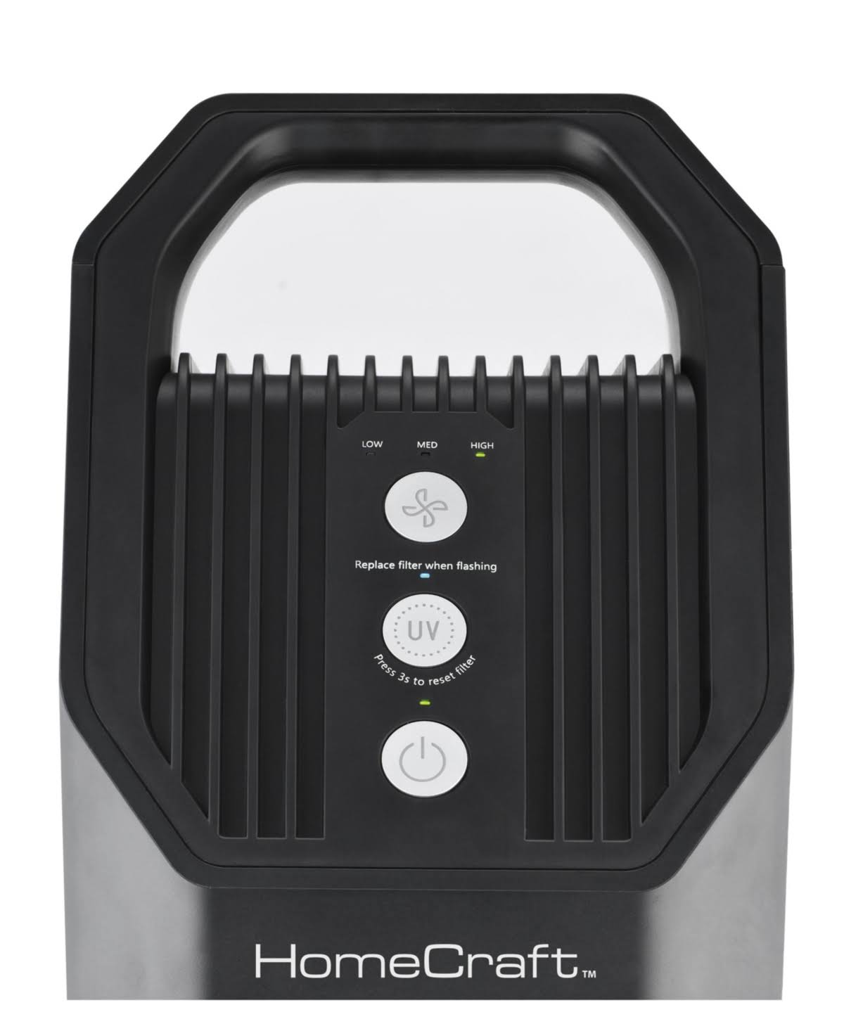 Black 3-in-1 Air Purifier W215888