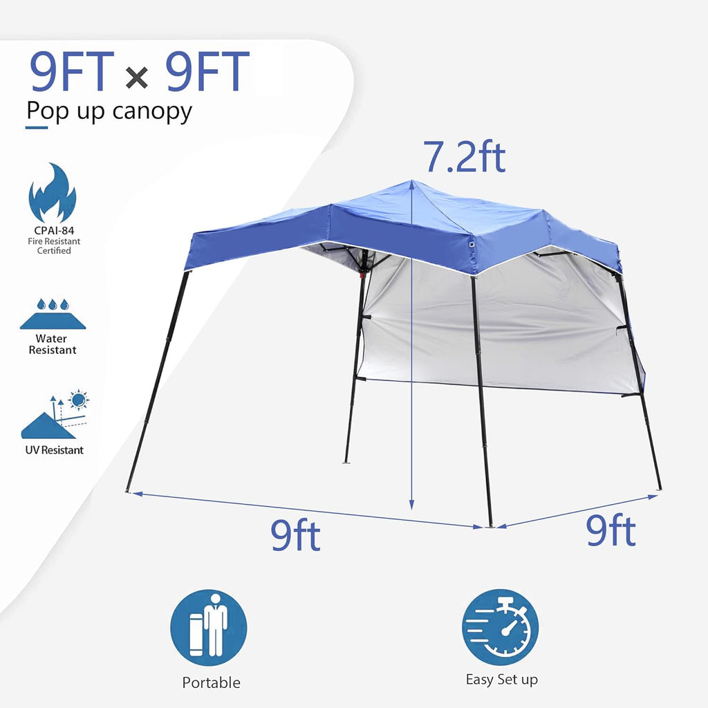 9x9 FT Pop up Gazebo Canopy Tent I164869