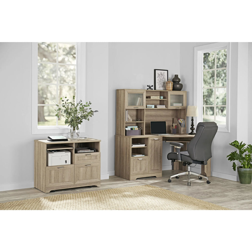 Blonde Ash Corner Desk E47893