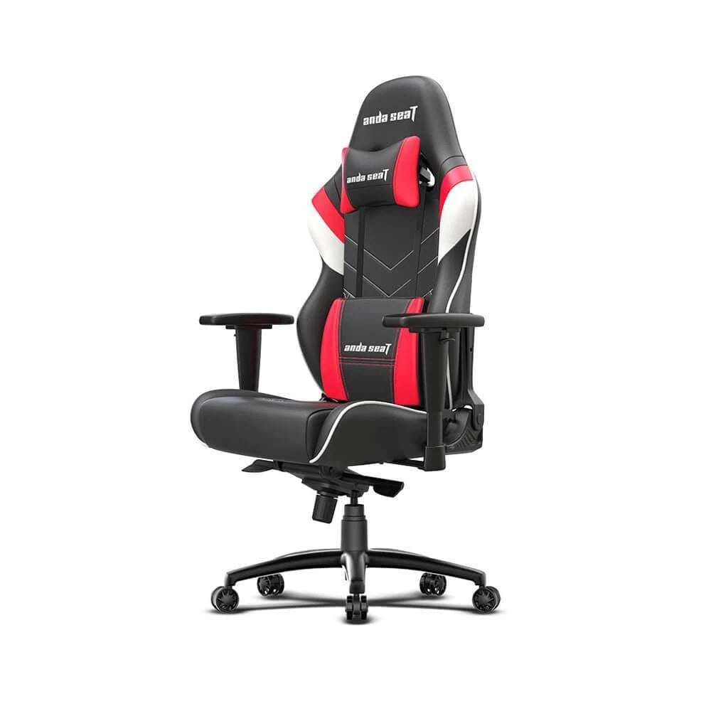 Black White Red Gaming Chair L5215