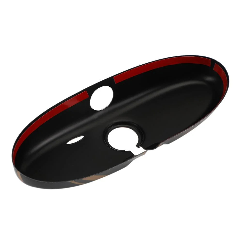 Black/Gold Rear View Mirror Cover E997986