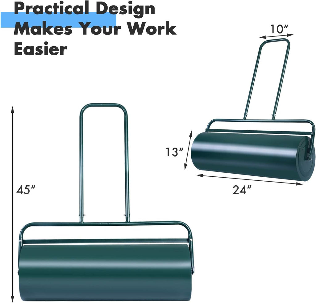 24"x13" Steel Lawn Roller E9859