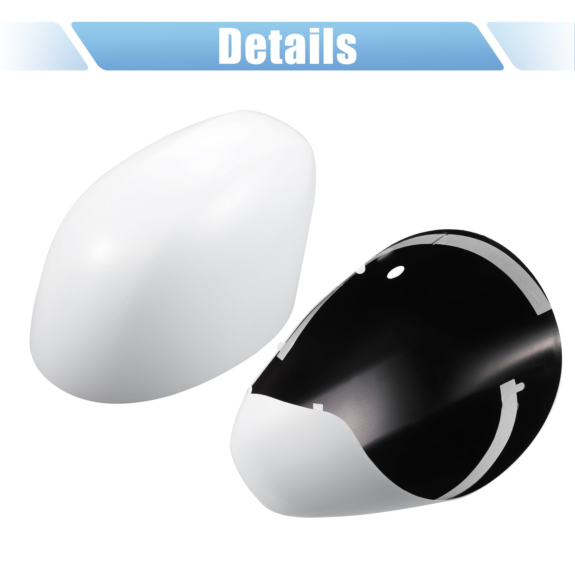 White Exterior Rear View Mirror Cover for Mini Cooper F54 Clubman C92144