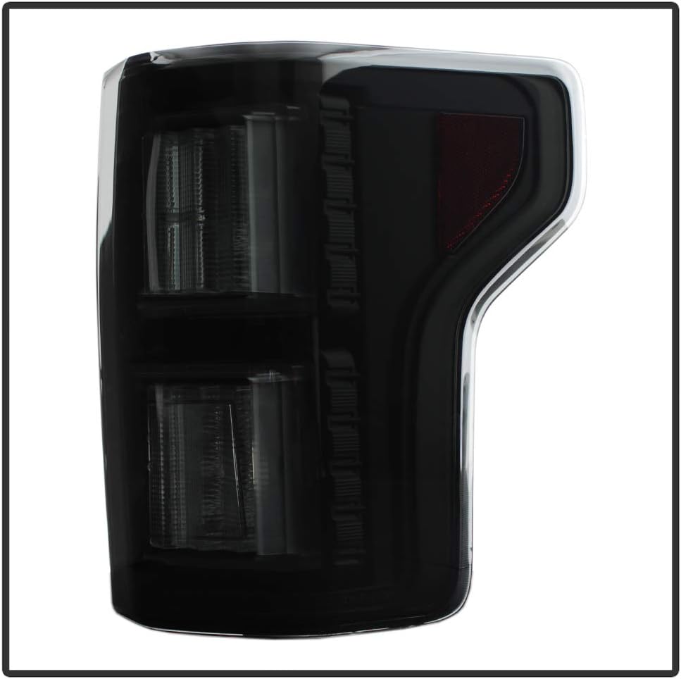 Black Smoked LED Tube Tail Lights for Ford F150 Pickup C578131