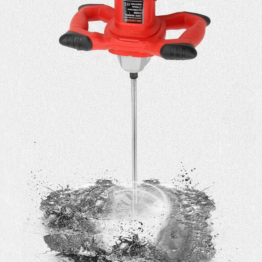2100W Electric Mortar Mixer, 6-Speed, Pack of 2 Z720
