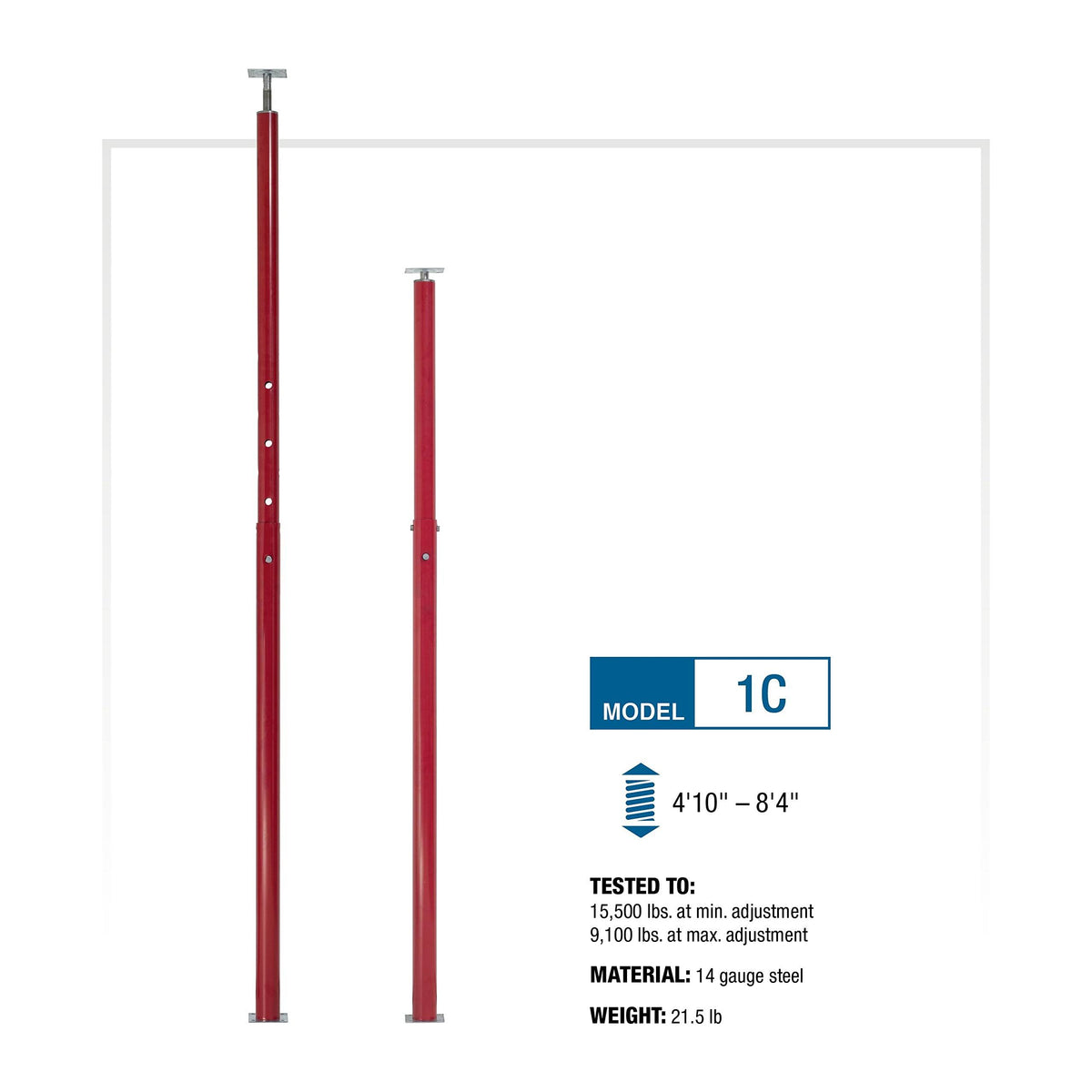 Adjustable Jack Post F7372